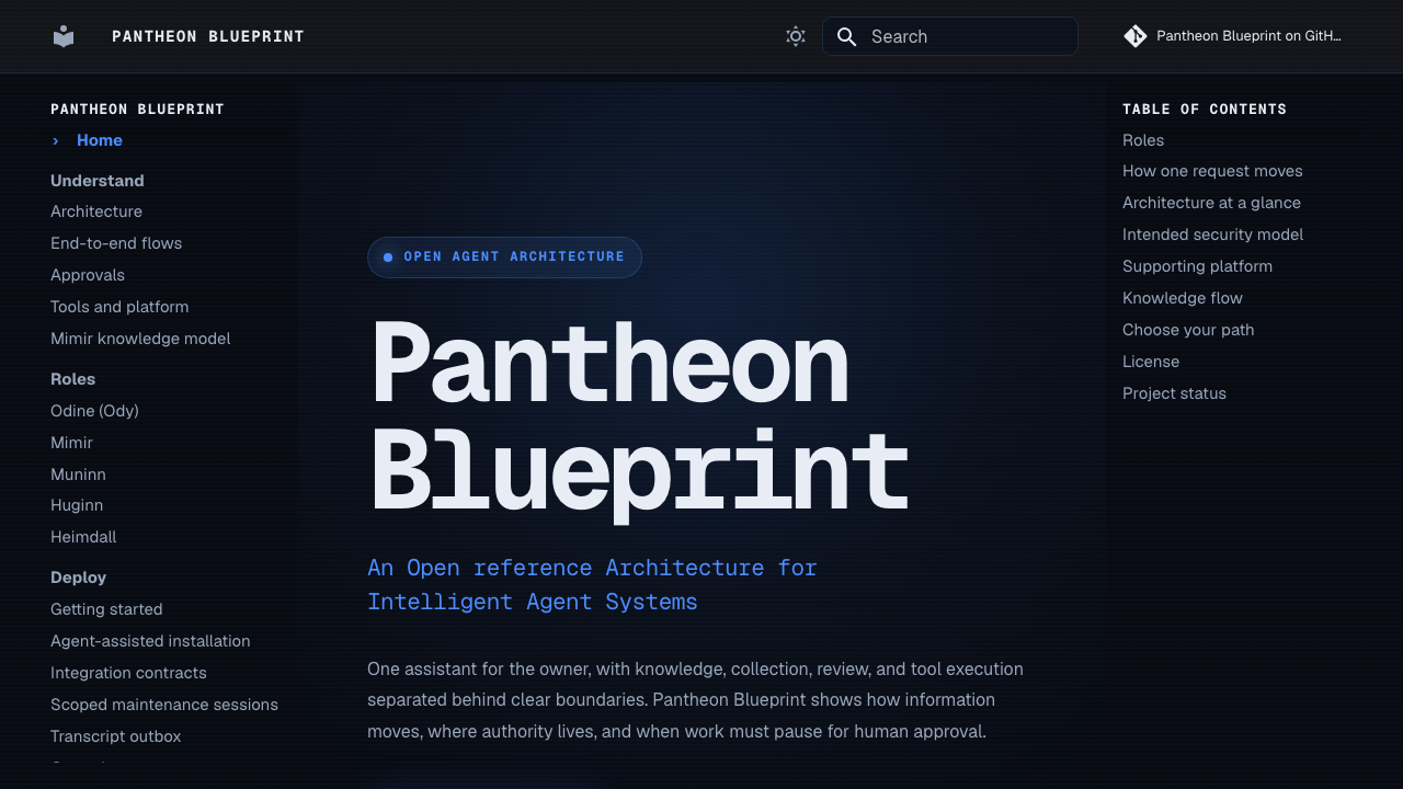 Pantheon Blueprint
